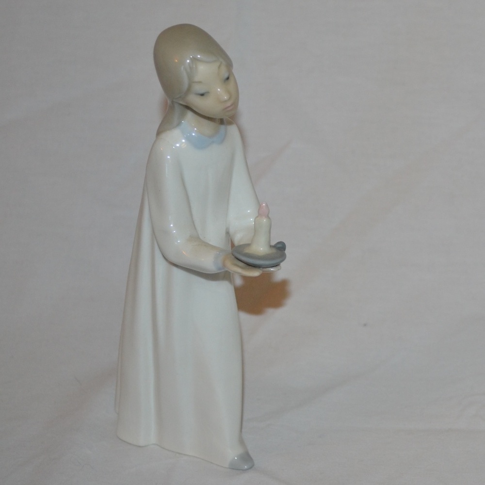 Lladro Girl with Candle